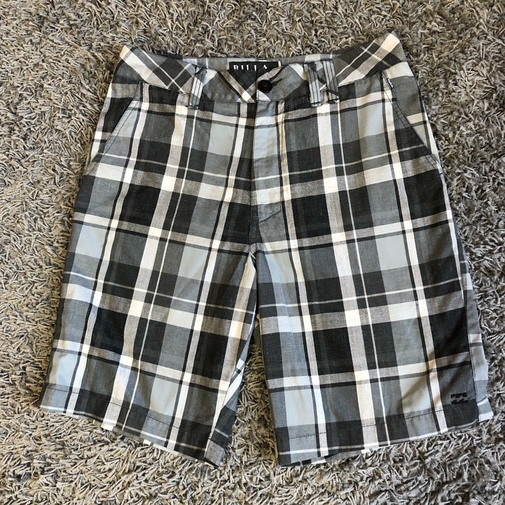 Billabong Men’s Plaid Shorts